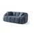 ATELIER DEL SOFA Sofa dvosed Octavio Navy Blue