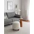 Lessentiel Maison Tabure 43x45x37cm, Belo