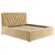 Boxxx OBLAZINJENA POSTELJA 160 cm x 200 cm , tekstil rumena