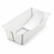 Stokke kad Flexi bath X-large Bundle z oporo za novorojenčka white