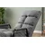 Atelier del Sofa Stolica za ljuljanje, Siva