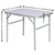 Aluminijasta miza za taborjenje 75 × 55 × 68 cm, sklopna - tectake