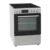 VOX CHT6155SQ Električni Šporet, 69 l, 60x85x60 cm, Turbo Rerna, Sivi