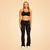 BeastPink Grace Sports Bra Black