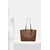 Usnjena torbica MICHAEL Michael Kors rjava barva, 30F4GTBT7L