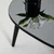 Hanah Home Klub sto Gusto 75x38x55cm Crno-Sivi