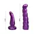 DILDO STRAP ON DOUBLE PURPLE