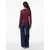PIECES Majica bordo