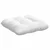 Jastučići za sjedenje 4 pcs Bijelo 40 x 40 x 12 cm tkanina