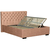 Tapacirani Krevet Miami Storage 180/200 cm , bež