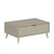 Hanah Home Klub sto Luxe 90x40x60cm Pesak