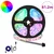 LED traka 12 pcs Crna i prozirna 5100 mm Bakar i plastika
