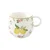 Porcelain mug, 400ml, with embossed design, Fancy Fruit - Easy Life