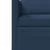 vidaXL 3-sedna sofa Modra 190 x 81 x 82 cm Blago