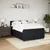 Vidaxl Box spring postelja z vzmetnico črna 140x200 cm žamet