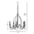 Opviq Luster Berfin 5 846STL1457, Metalni, Crni