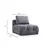 Atelier del Sofa Ugaona garnitura Amaris, 290x200 cm, Siva