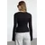 Trendyol Milla Ženska bluza Twoaw25Bz00244, Crna
