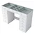 Hanah Home Sto za šminkanje 120x79,8x44,5cm Beli