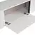 HANAH HOME TV Polica Onera White Black