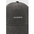 Pamučna kapa AllSaints boja: siva, s aplikacijom
