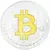 Kovanica Bitcoin Cash - Srebrna / Tip2 KP13438