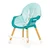 ECO TOYS 2u1 ECO Hranilica za bebe, Plava