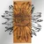 Rama de Oro -5 BlackWalnut Decorative Wooden Wall Accessory