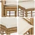 Set vanjskih sofa 13 pcs Prirodna i krema bijela Poliester