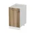 Hanah Home kuhinjski element Minar 4120, 45 cm, beli / dore