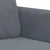 3-dijelni set sofa tamnosivi baršunasti
