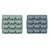 liewood® set 2 modelov za ledene kocke sonny peppermint/whale blue mix