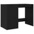 Stol s ladicama Crni hrast 100 x 49 x 74 cm Konstruirano drvo