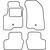 Textile car mats Jeep Compass MK49 2011-2016
