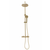 Komplet za prhanje Rea PAROT BRUSHED GOLD