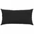 Jastučići za sofu 2 pcs Crna 80 x 40 cm tkanina