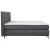 Esposa BOXSPRING POSTELJA 160 cm  x 200 cm , tekstil siva