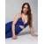 Sinsay - Crop top u stilu negližea - zumbul plava