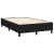 Vidaxl Box spring postelja z vzmetnico črn 120x200 cm blago