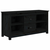 TV ormarić crni 103 x 36,5 x 52 cm od masivne borovine