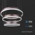 Prigušiva LED luster na sajli LED/86W/230V 3000K braon