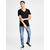 JACK & JONES Majica, črna