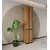 Hanah Home višenamenski ormarić Floransa 45, 45 cm, orah / antracit