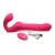 Strap U Mighty-Thrust Thrusting & Vibrating Strapless Strap-On with Remote Pink