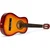 ECO TOYS Velika drvena gitara za decu, natural