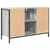Ormarić za umivaonik s ladicama siva sonoma 90x34,5x60 cm