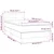 Vidaxl Box spring postelja z vzmetnico LED temno siva 90x200 cm žamet