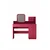 Hanah Home Sto za šminkanje Harmony 2 Square, 124 x 135 x 40 cm, Rozi