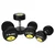 HMS HG Pro Rubbered One-Handed Dumbbell 14 kg