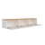 Hanah Home TV komoda West, 150x30x32 cm, Bela